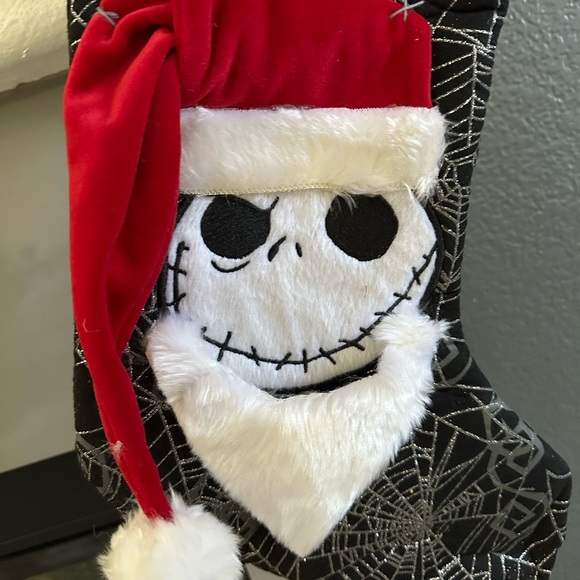 Jack Skellington Santa Stocking - Picture 3 of 4